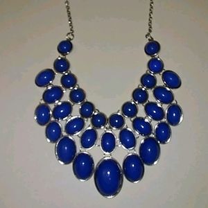 Color costume jewelry necklace.